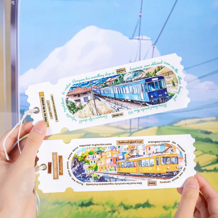Travel Washi Tape The Train on the Road