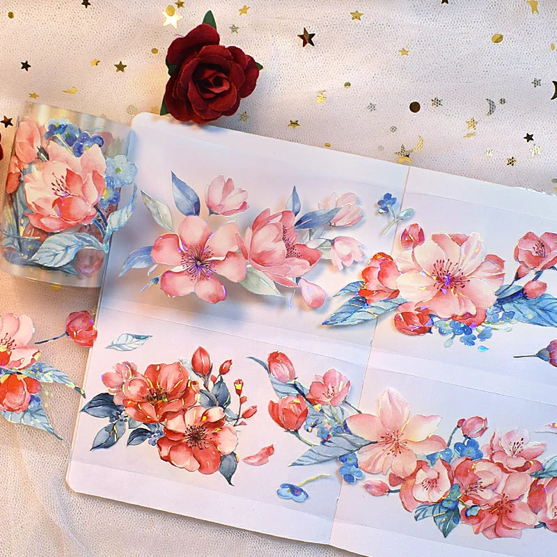 Lucky Clover Floral PET Tape