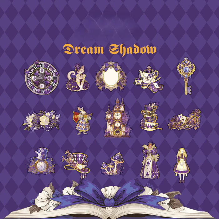 Alice in Wonderland Series PET Stickers