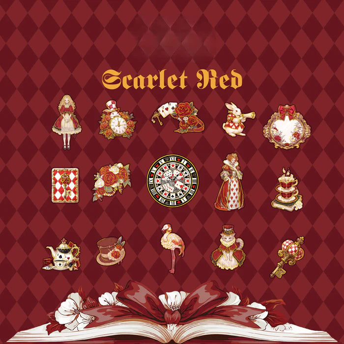 Alice in Wonderland Series PET Stickers