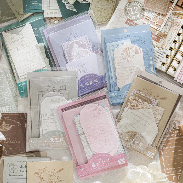 Retro Writing Paper Background Paper Years Series