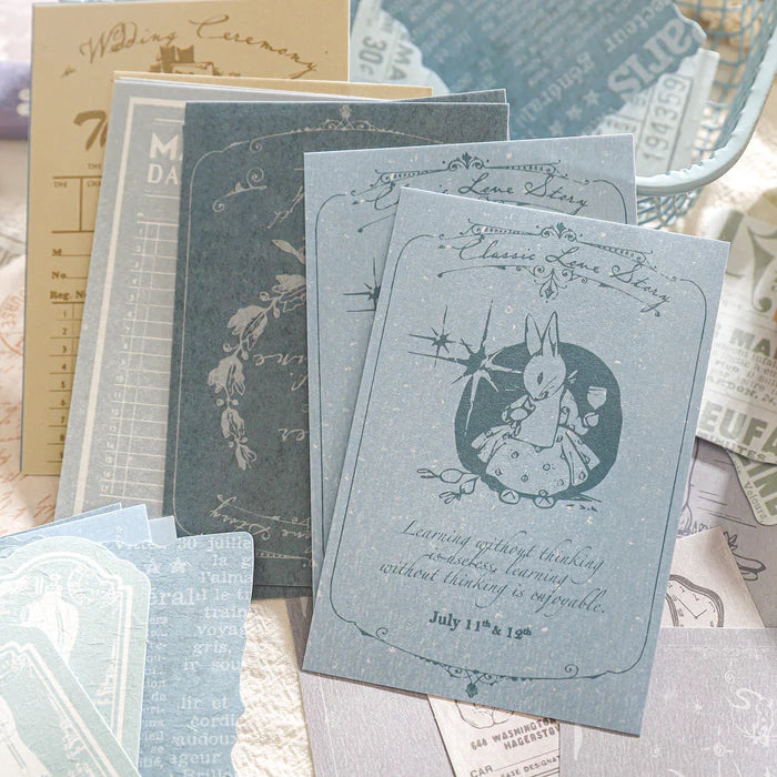 Retro Writing Paper Background Paper Years Series