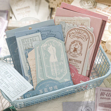 Retro Writing Paper Background Paper Years Series