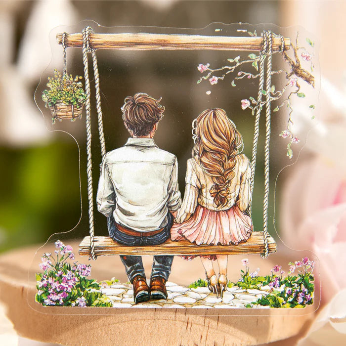 Young Lovers PET Stickers