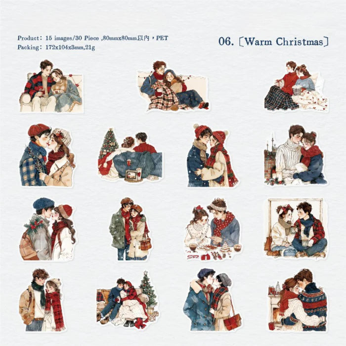 Young Lovers PET Stickers