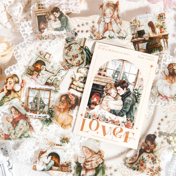 Young Lovers PET Stickers