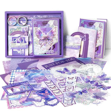 Lazelle Butterfly Scrapbooking Box